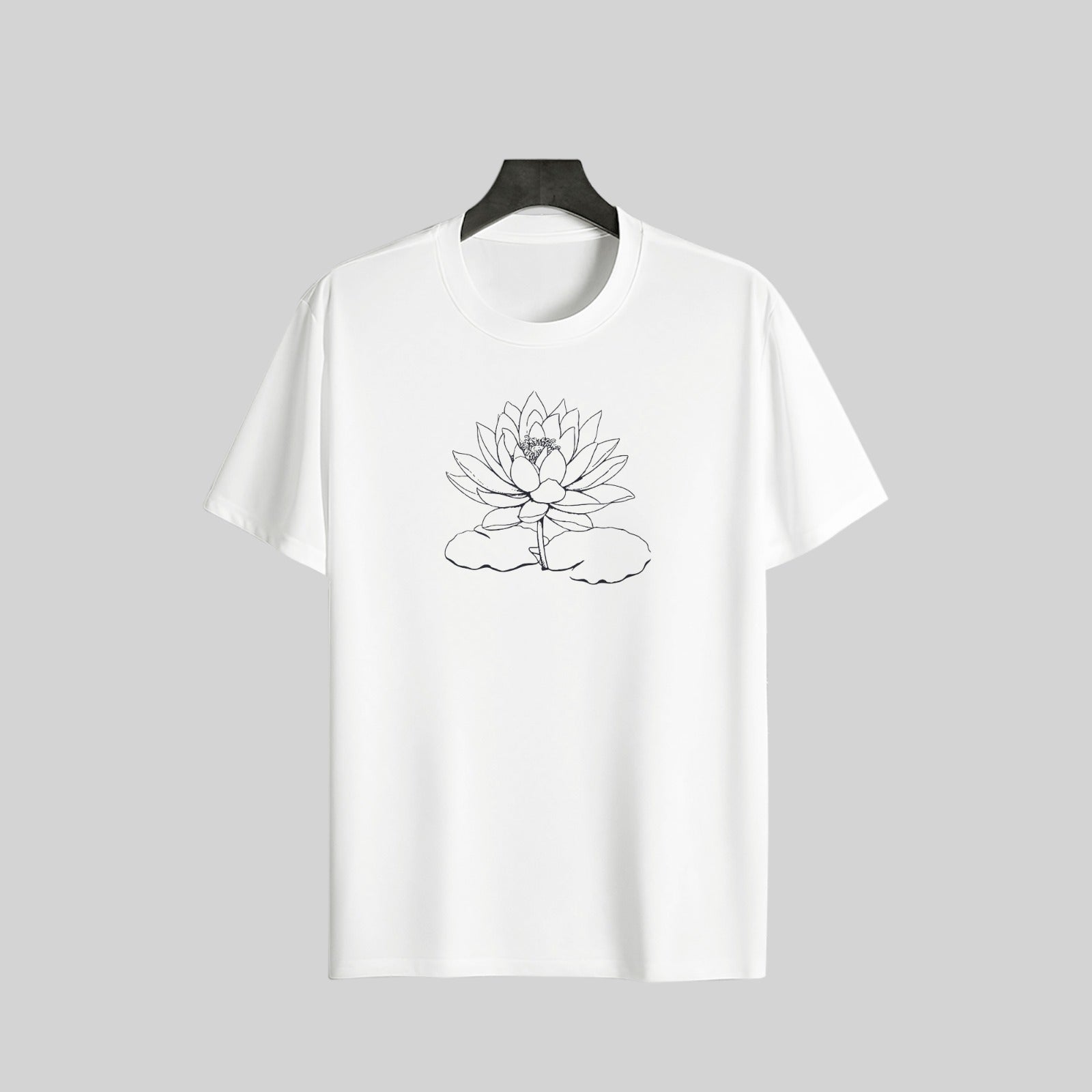 Unisex Relaxed fit t-shirt Lotus Bloom (ILS 092)