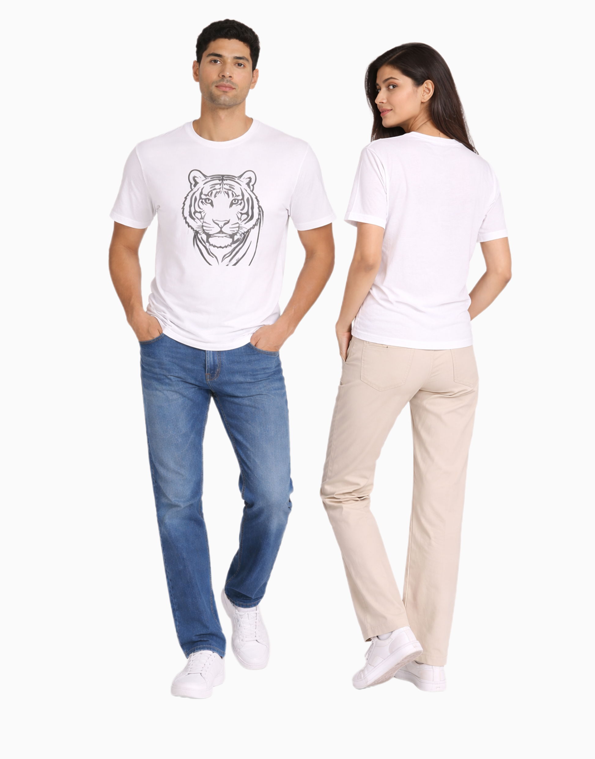 Unisex Relaxed fit t-shirt Tiger of Bengal (ILS 090)
