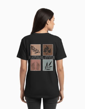 Unisex Relaxed fit t-shirt Natural Style (ILS 068) In Lounge Store
