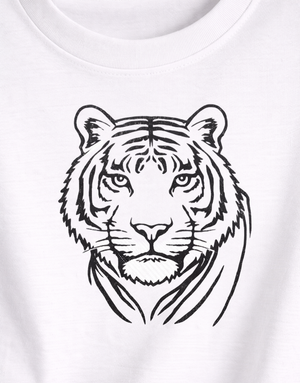 Unisex Relaxed fit t-shirt Tiger of Bengal (ILS 090) In Lounge Store