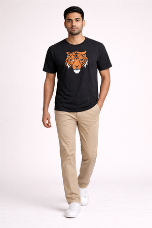 Unisex Relaxed fit t-shirt Wild Spirit Tiger (ILS 091) In Lounge Store