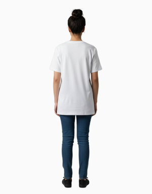 Women's Relaxed fit t-shirt Blossom Butterfly (ILS 014) In Lounge Store