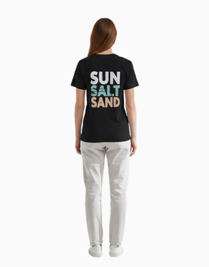 Unisex Relaxed fit t-shirt Sun Salt Sand – Coastal Vibes (ILS 083) In Lounge Store
