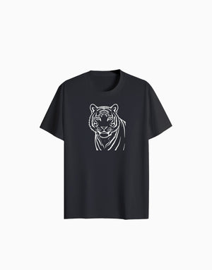 Unisex Relaxed fit t-shirt Tiger of Bengal (ILS 090) In Lounge Store
