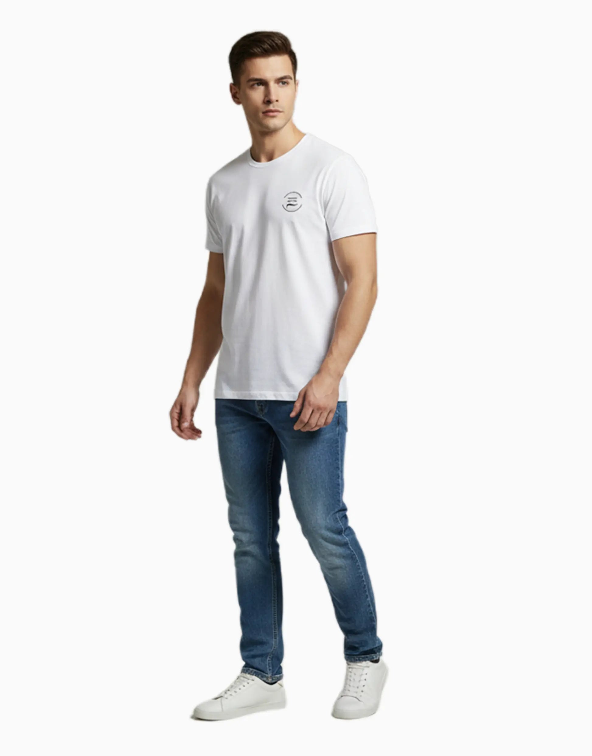 Men's Premium t-shirt "Retro Emblem- Naam Bhalobasha"(ILS 060) In Lounge Store