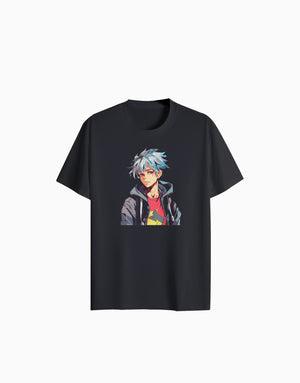 Men's Relaxed fit t-shirt Neo Anime Drifter (ILS 085) In Lounge Store