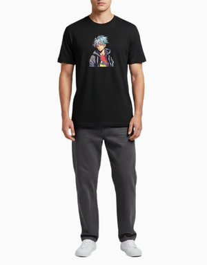 Men's Relaxed fit t-shirt Neo Anime Drifter (ILS 085) In Lounge Store