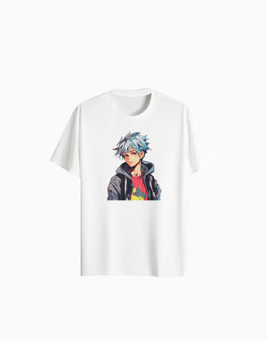 Men's Relaxed fit t-shirt Neo Anime Drifter (ILS 085) In Lounge Store