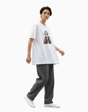 Men's Relaxed fit t-shirt Neo Anime Drifter (ILS 085) In Lounge Store