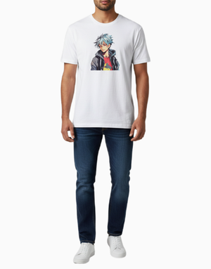 Men's Relaxed fit t-shirt Neo Anime Drifter (ILS 085) In Lounge Store
