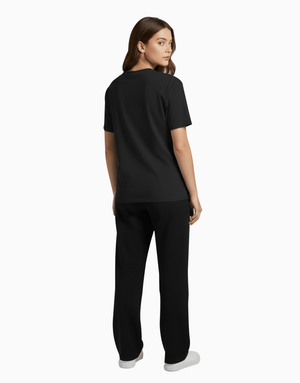 Women's Relaxed fit t-shirt Midnight Butterfly (ILS 013) In Lounge Store