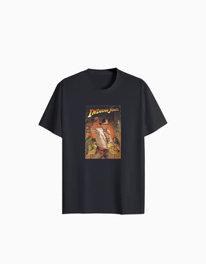 Unisex Relaxed fit t-shirt Indiana Jones Adventure (ILS 079) In Lounge Store