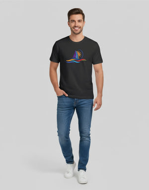 Unisex Relaxed fit t-shirt Ocean Sail (ILS 011) In Lounge Store