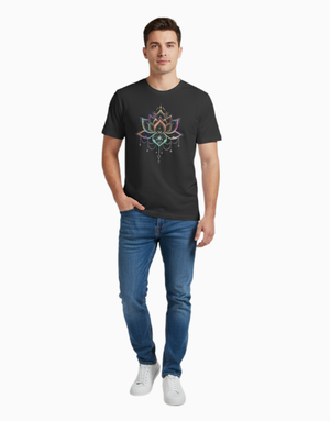 Unisex Relaxed fit t-shirt Radiant Waterlily (ILS 024) In Lounge Store
