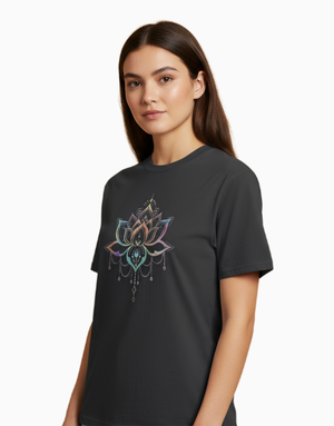 Unisex Relaxed fit t-shirt Radiant Waterlily (ILS 024) In Lounge Store