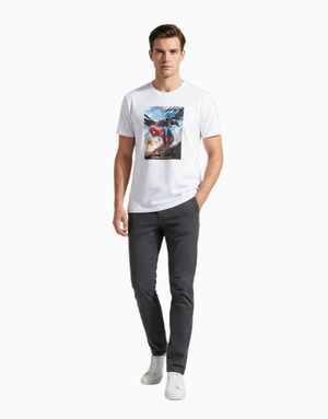 Unisex Relaxed fit t-shirt Spider-Man (ILS 082) In Lounge Store