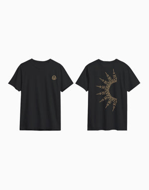 Unisex Relaxed fit t-shirt Tribal Sunburst (ILS 070) In Lounge Store