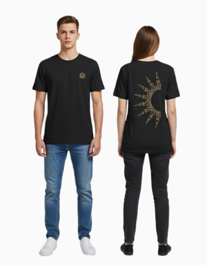 Unisex Relaxed fit t-shirt Tribal Sunburst (ILS 070) In Lounge Store