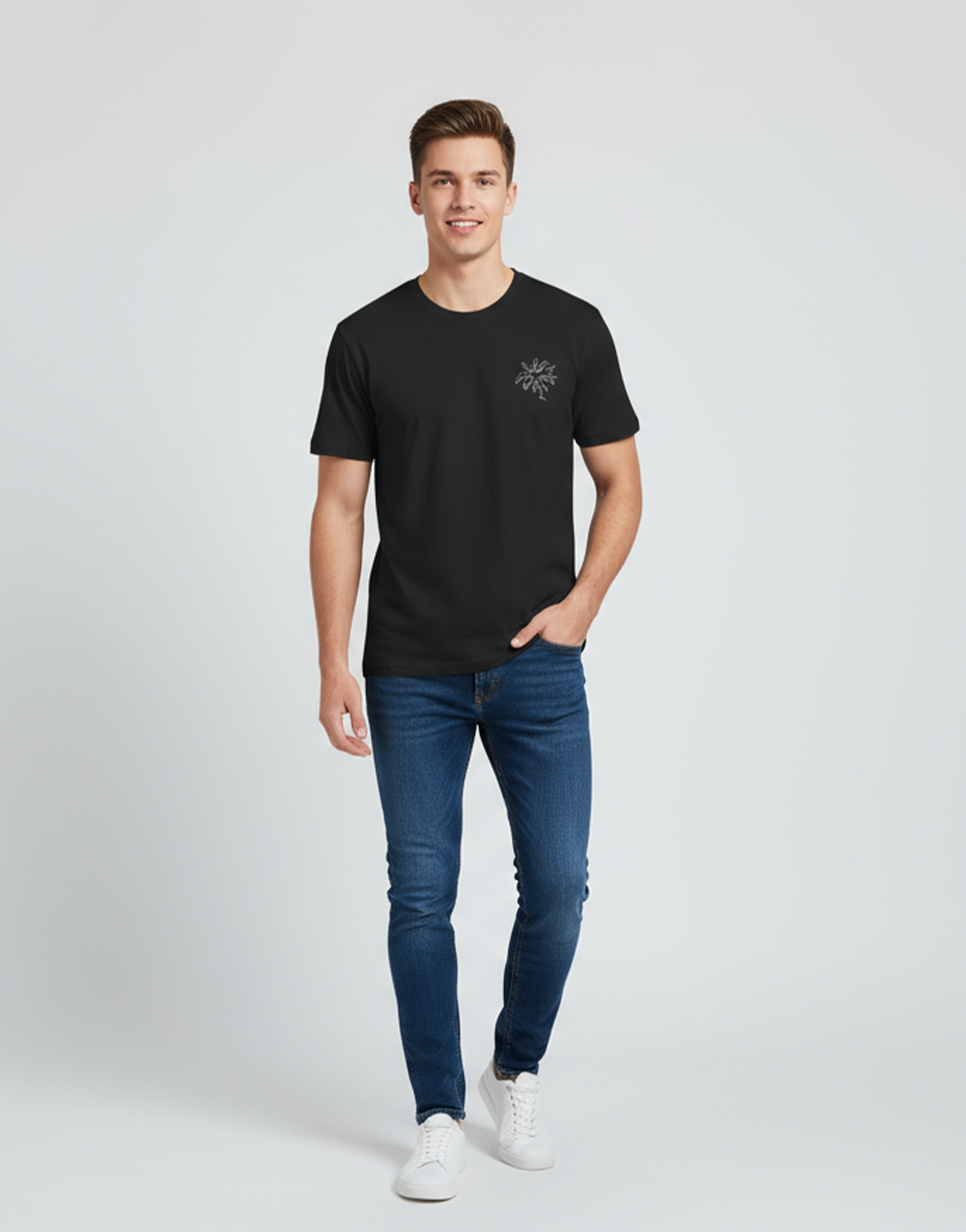 Unisex Relaxed fit t-shirt "Beach Tropical" (ILS 002) In Lounge Store