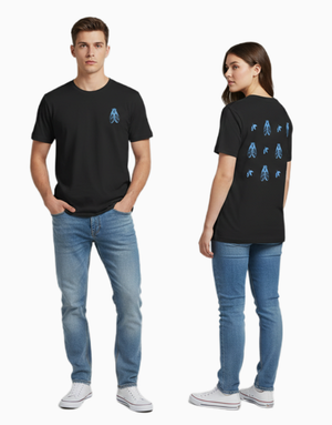 Unisex Relaxed fit t-shirt "Jonaki Glow" (ILS 027) In Lounge Store
