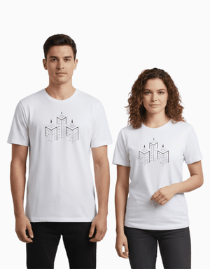 Unisex relaxed fit t-shirt featuring New York Skyline design on soft breathable cotton