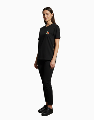 Women's Relaxed fit t-shirt "Paisley Floral" (ILS 059) In Lounge Store