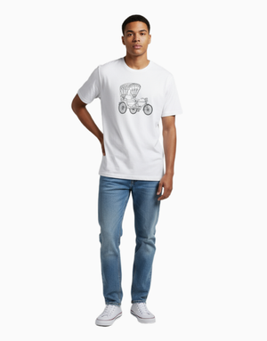 Unisex Relaxed fit t-shirt "Rickshaw" (ILS 023) In Lounge Store