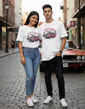Unisex Relaxed fit t-shirt "Vintage Riders" (ILS 003) In Lounge Store