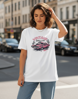 Unisex Relaxed fit t-shirt "Vintage Riders" (ILS 003) In Lounge Store