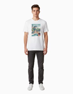 Unisex Relaxed fit t-shirt Vintage Luxembourg (ILS 084) In Lounge Store