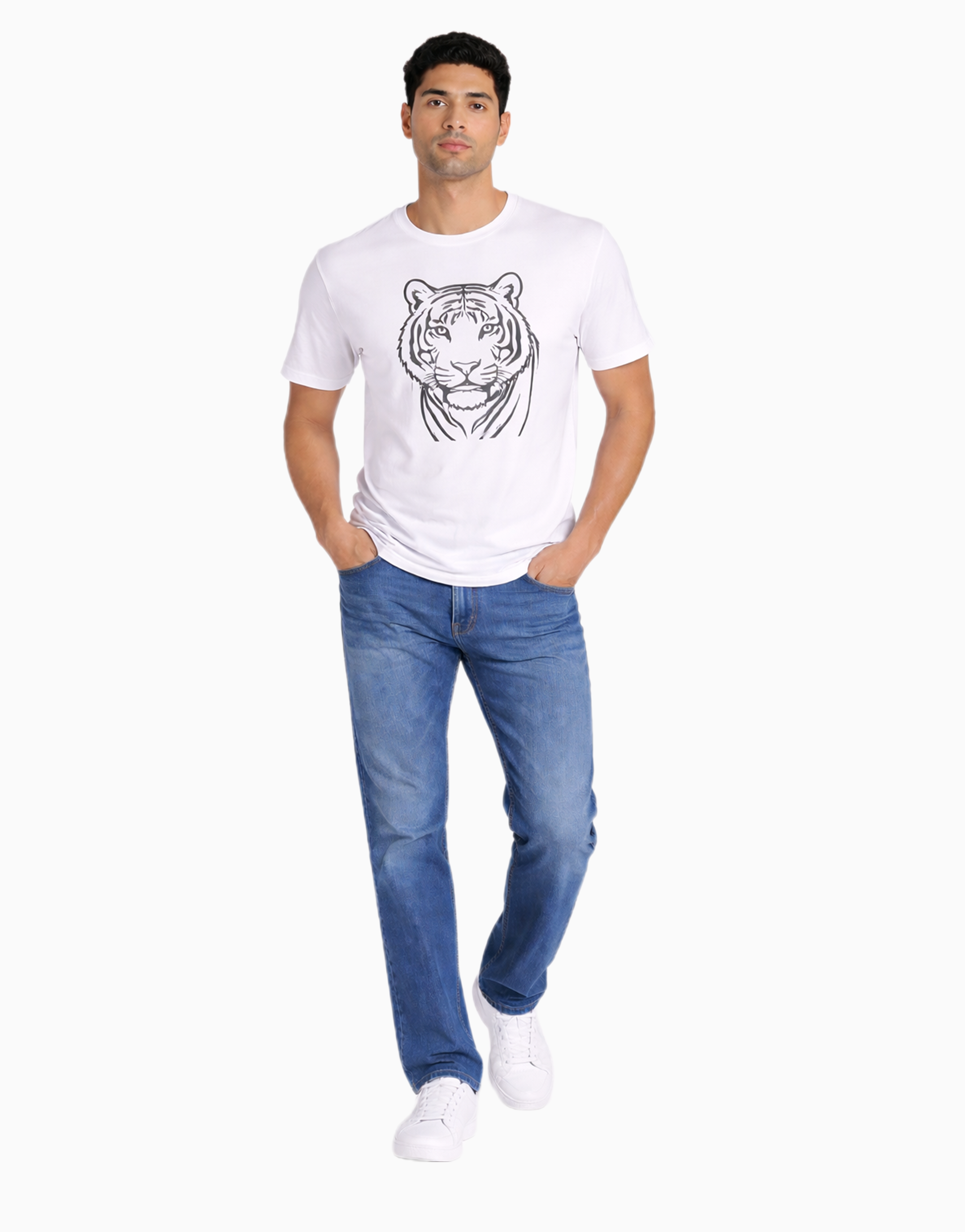 Unisex Relaxed fit t-shirt Tiger of Bengal (ILS 090)