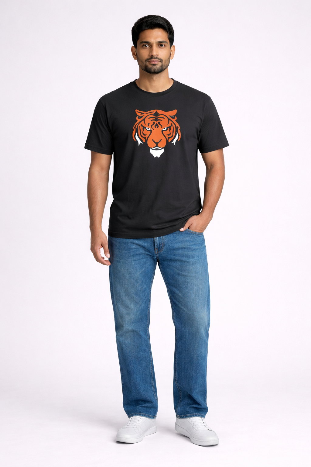 Unisex Relaxed fit t-shirt Wild Spirit Tiger (ILS 091)