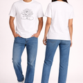 Unisex Relaxed fit t-shirt Lotus Bloom (ILS 092)
