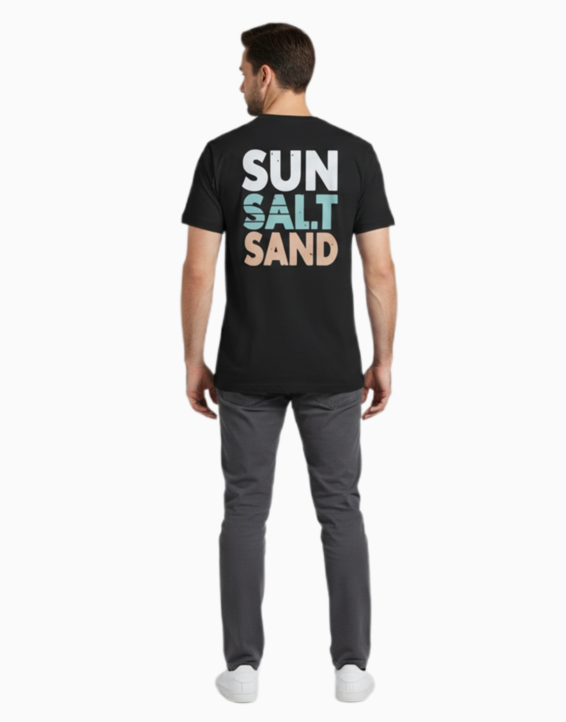 Unisex Relaxed fit t-shirt Sun Salt Sand – Coastal Vibes (ILS 083)