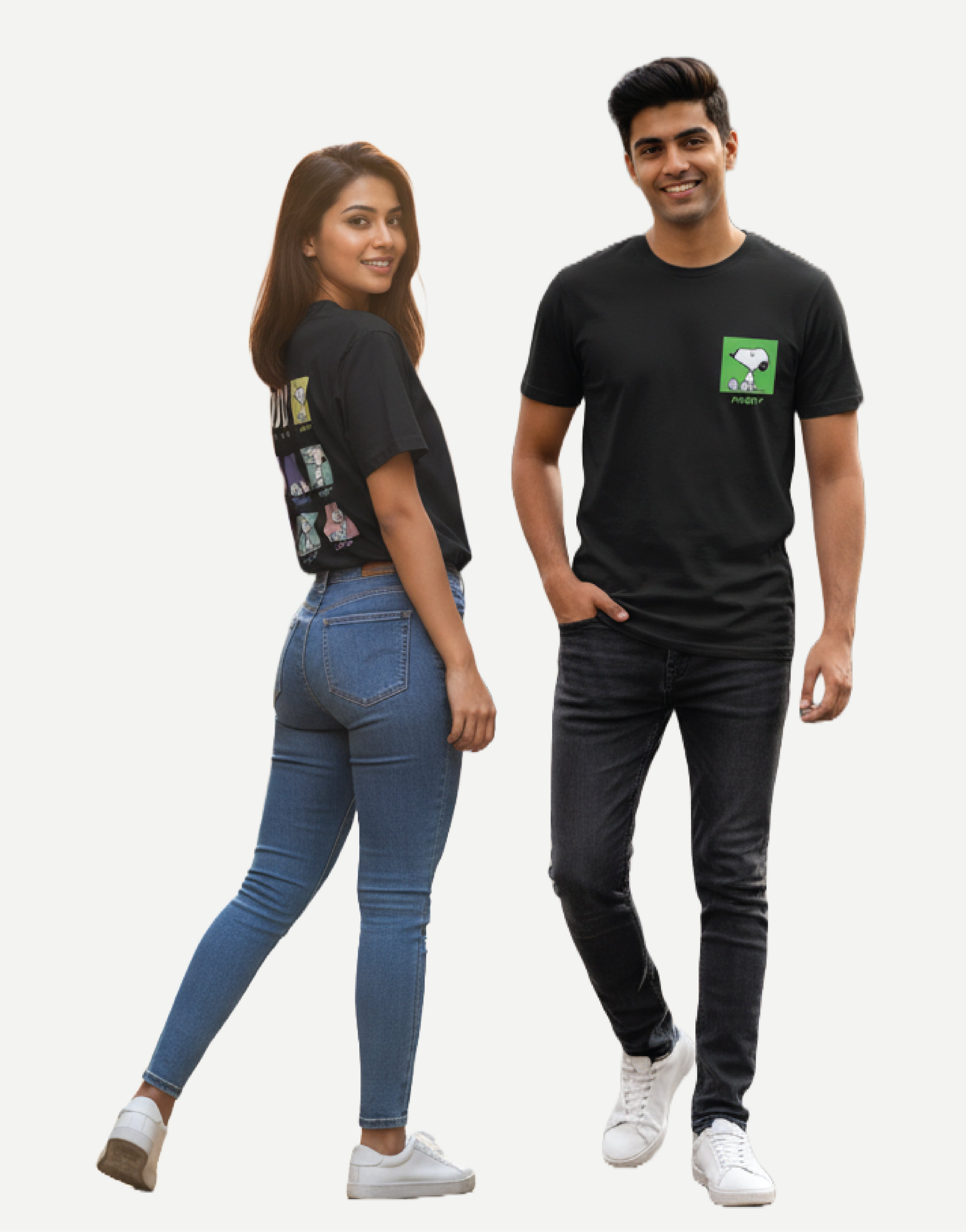 Snoopy Comic T-shirt (ILS - LO - 21)