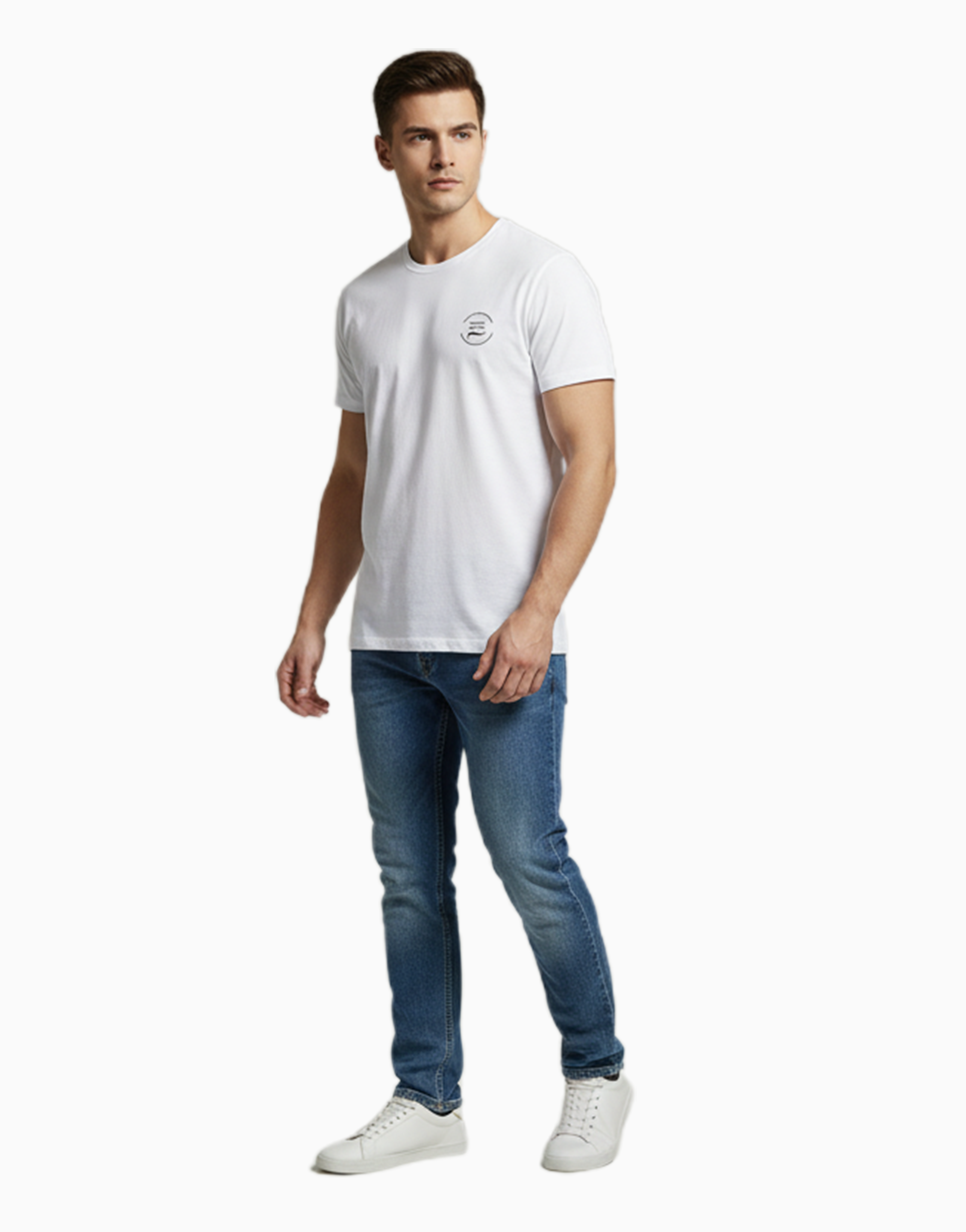 Men's Premium t-shirt "Retro Emblem- Naam Bhalobasha"(ILS 060)