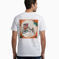 Unisex Relaxed fit t-shirt Dhaka Rickshaw Art (ILS 053)