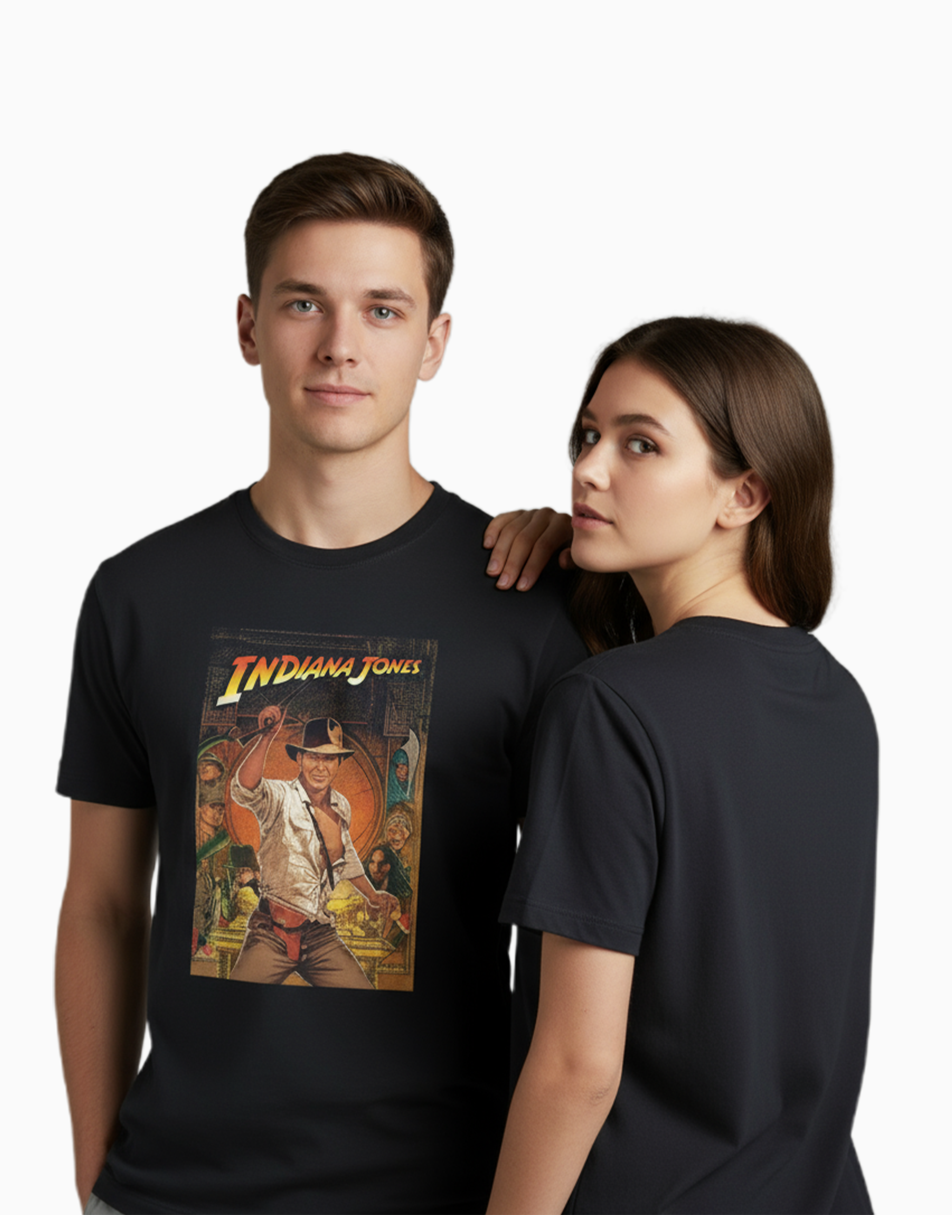 Unisex Relaxed fit t-shirt Indiana Jones Adventure (ILS 079)