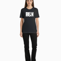 Unisex Relaxed fit t-shirt RUN– Athlete Silhouette (ILS 074)