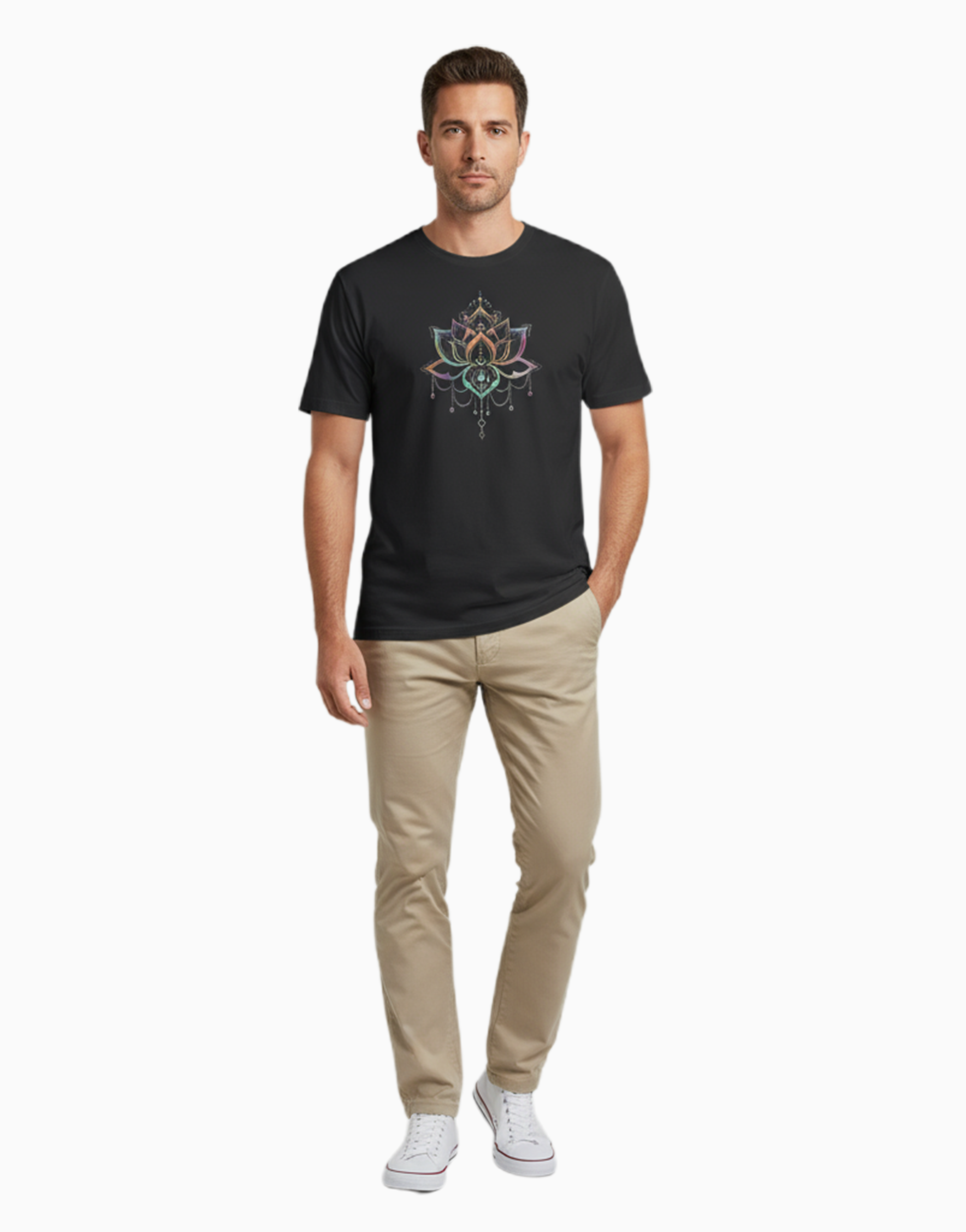 Unisex Relaxed fit t-shirt Radiant Waterlily (ILS 024)