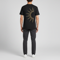 Unisex Relaxed fit t-shirt Tribal Sunburst  (ILS 070)