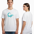 Unisex Relaxed fit t-shirt "Ocean Wave" (ILS 065)