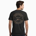 Men's Premium t-shirt "Retro Emblem-Happy Hobo Dujona"(Taffy) (ILS 063)
