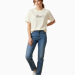 Women's Relaxed fit t-shirt "Dream" (ILS 034)